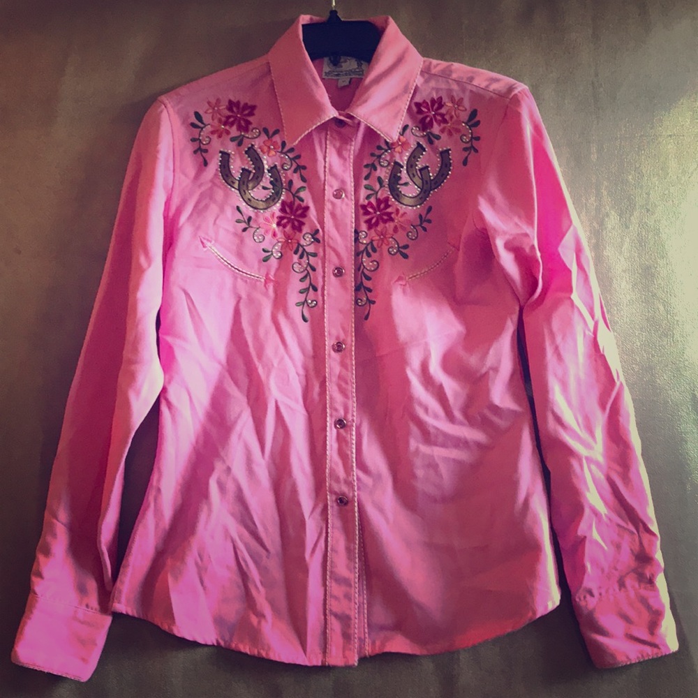 Ladies or girls rodeo shirt